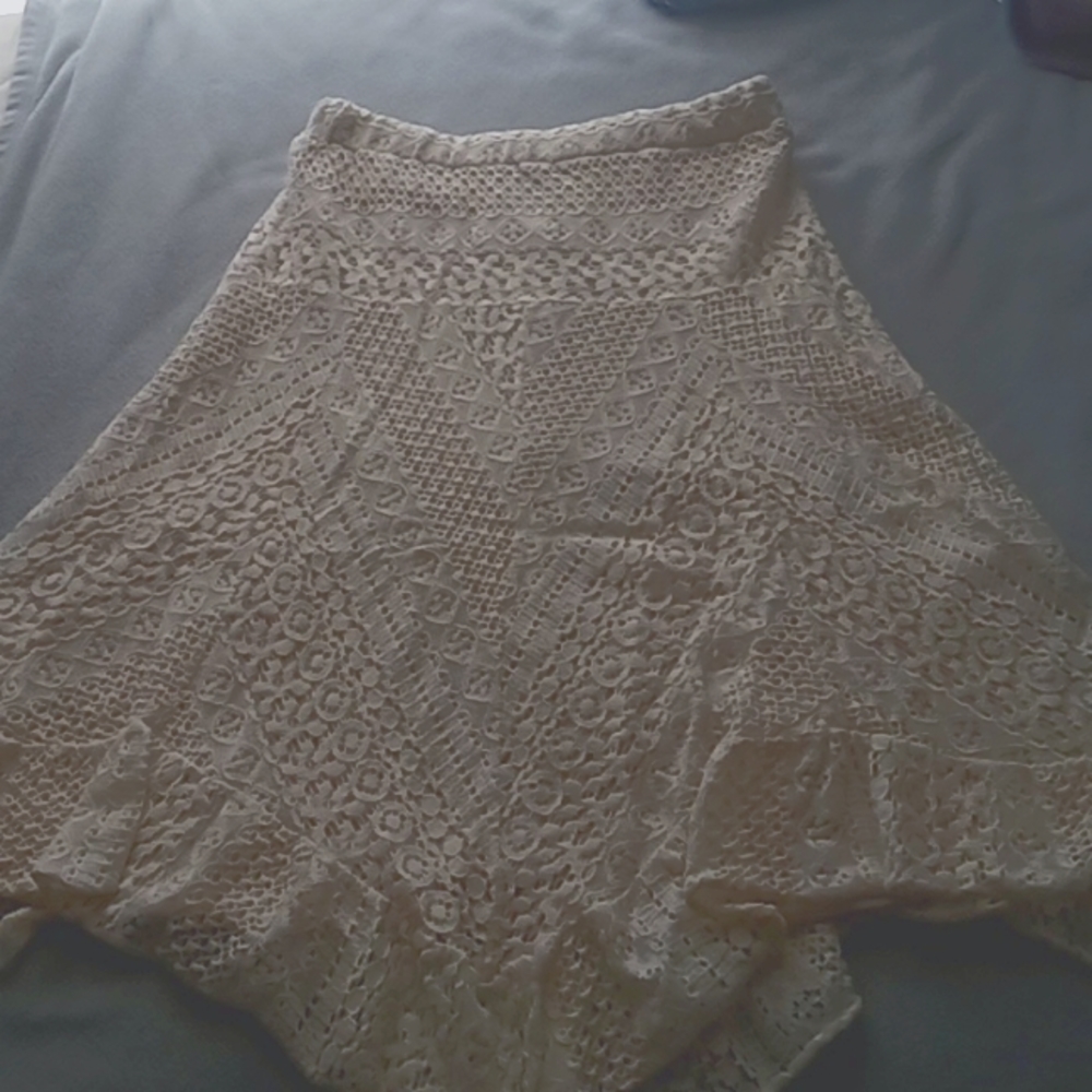 Beige skirt